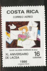 Costa Rica Scott C914 MH* 1983 Airmail