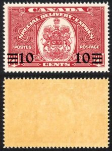 Canada SGS11 Special Delivery 10c on 20c M/M Cat 20 pounds