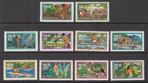 Niue 179-188 MNH VF