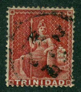 Trinidad 1860 #27a U SCV (2018)=$40.00