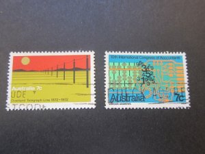 Australia 1972 Sc 526-31 FU 