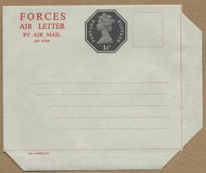 Great Britain  Air Letter sheet  - FORCES  SA54 (1) Mint