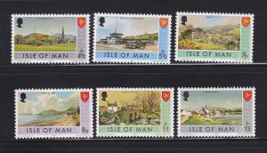 Isle of Man 52-59 Set MNH Views