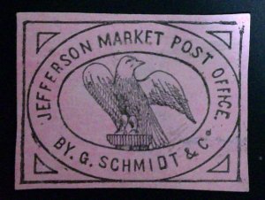 Scott#88L Local - L193 Design  - Forgery A - Thin - Jefferson Market P.O.