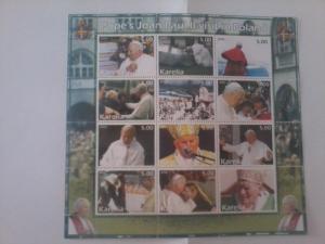 KARELIA SHEET POPE JOHN PAUL