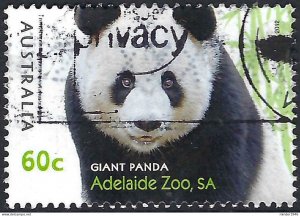 AUSTRALIA 2012 60c Multicoloured, Zoo Animals-Giant Panda Adelaide Zoo Used