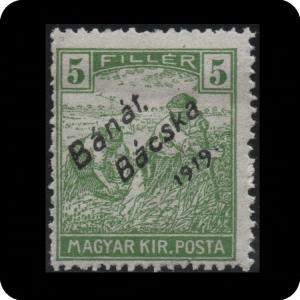 HUNGARY - BANAT - Scott # 10N4 - MHR