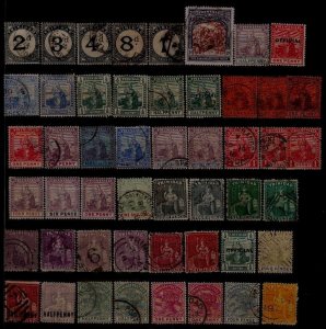 Trinidad Tobago 50 used/mint values pre-1910