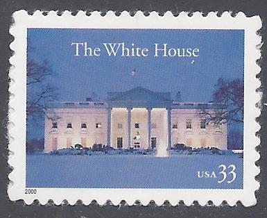 #3445 33c The White House 2000 Mint NH