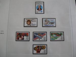 USA Nearly Complete Airmail Collection WITH ZEPPS - Mint & Hinged