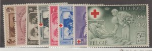 Belgium Scott #B223-B240 Stamp - Mint Set