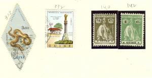PORTUGESE GUINEA 4 DIFFERENT