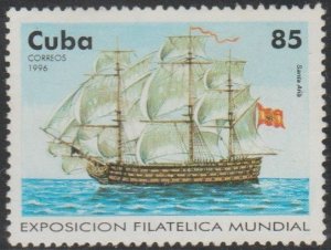 1996 Caribbean Stamps Sc 3746 Sailing Ships MNH
