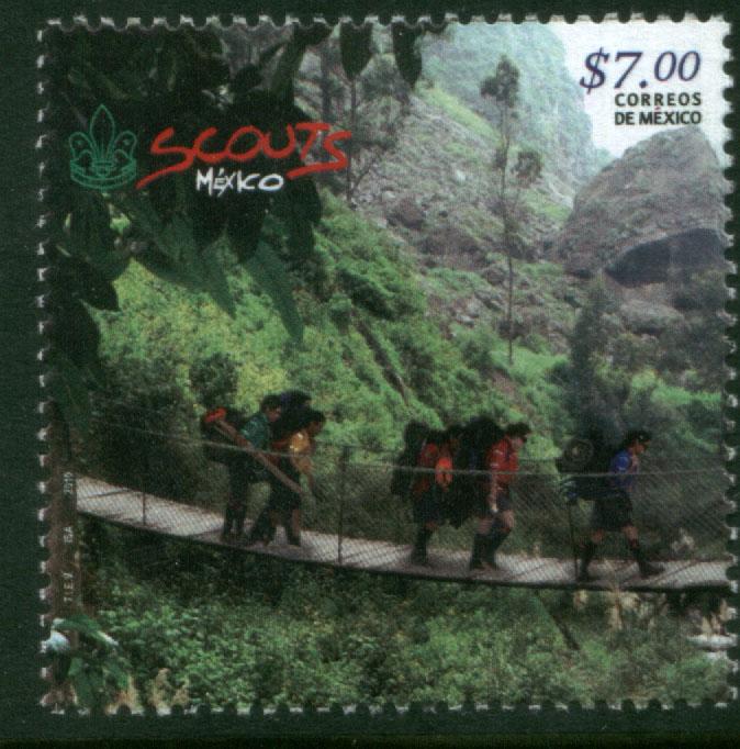 MEXICO 2681 Scouting in Mexico, 90th Anniversary. MNH