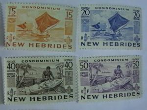 NEW HEBRIDES/BRITISH # 66-76-MINT NEVER/HINGED-COMPLETE SET-----QEII----1953