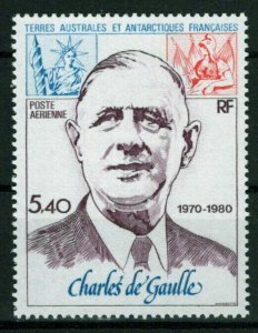 FSAT TAAF C60 MNH Air  Post Charles de Gaulle Polar Antarctic ZAYIX 0324S0075