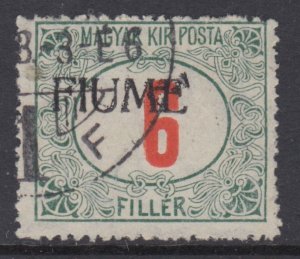 ITALY - Fiume - Tax Sassone n.7 II used