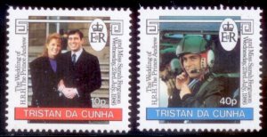 Tristan Da Cunha 1986 SC# 397-8 MNH-OG E32