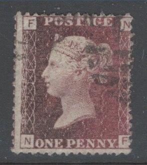 Great Britain, Scott 33 used,  plate-201