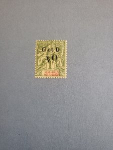 Stamps Guadeloupe Scott #48b h