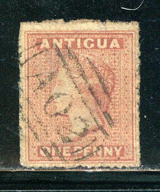 Antigua Scott # 2, used