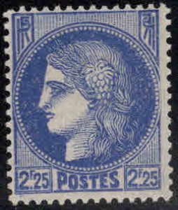 France Scott 337 MH* Ceres stamp from 1938-1940 set