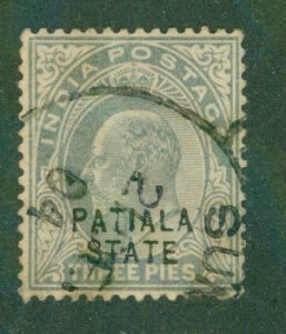 INDIA PATIALA 31 USED BIN $0.50