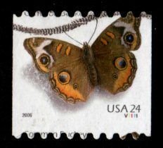 United States #4002 used misperf with plate number