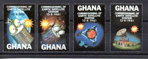 Ghana 755-758 MNH