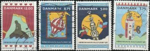 Denmark, #1041-1044 Used From 1996