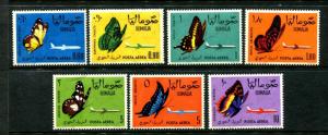 Somalia C75-C85, MNH, Insects Buttterflies 1961  x22809