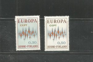 Europa Issue 1972  Common Design Type