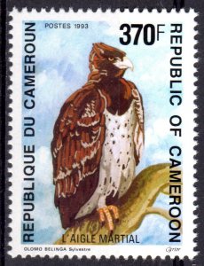 Cameroun 1993 Sc#886 EAGLE BIRD OF PRAY Single MNH