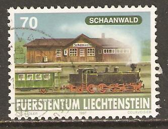 Liechtenstein  #1104  used  (1997)  c.v. $0.95