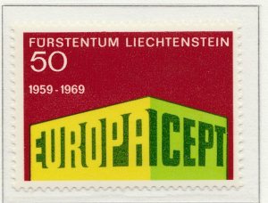 EUROPE CEPT 1969 MNH** LIECHTENSTEIN A28P1F26384-