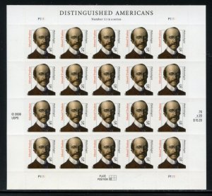 UNITED STATES SCOTT #3432A EDWARD TRUDEAU SHEET(20) MINT NEVER HINGED