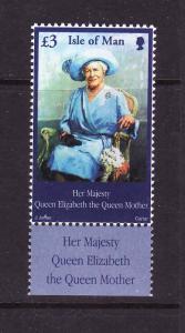 D3-Isle of Man-Scott#948-unused NH set-Royalty-Queen Mother-