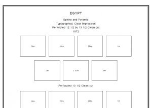 EGYPT STAMP ALBUM PAGES 1866-2011 (310 PDF digital pages)