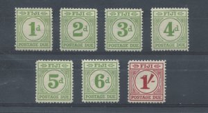 Fiji 1940 Postage Due set to 1/ unmounted mint NH