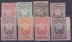 COSTA RICA Selection on 8 various revenues.................................a2571