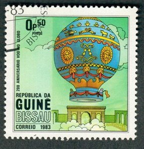 Guinea Bissau 442 Hot Air Balloon used  single