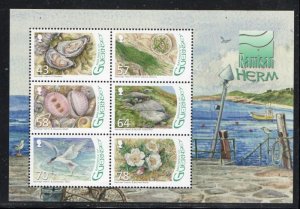 Guernsey Sc 1352a 2016 Herm Island stamp sheet mint NH