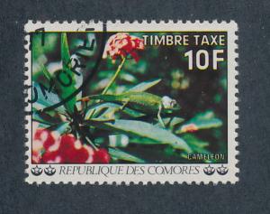 Comoro Islands 1977 Scott J9 CTO- 10fr, Chameleon