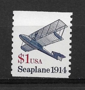 1990 Sc2468 $1 Seaplane MNH