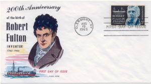 1270: Robert Fulton, Fluegel, Unaddressed