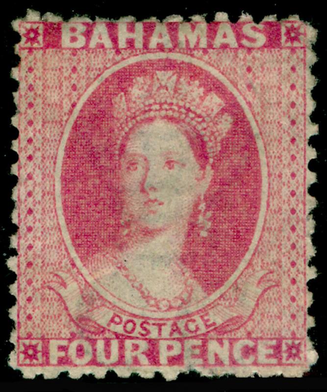 BAHAMAS SG26, 4d Bright Rose, M MINT. Cat £300.