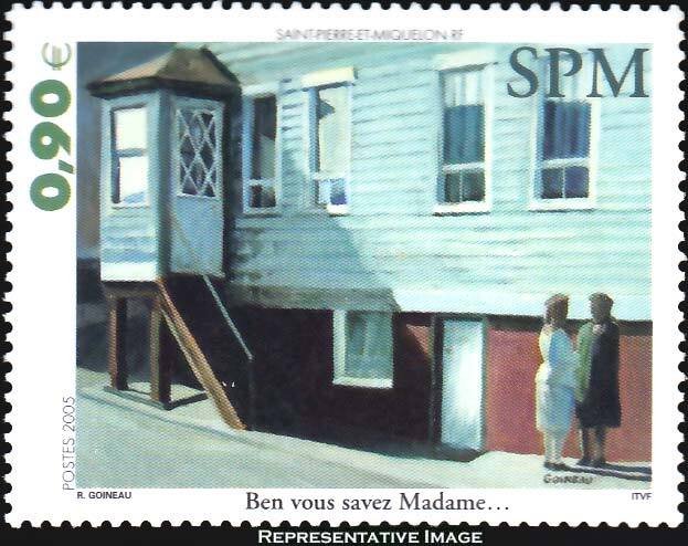 Saint Pierre & Miquelon Scott 812 Mint never hinged.