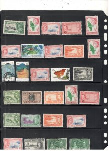 CAYMAN ISLANDS COLLECTION ON STOCK SHEET , MINT/USED