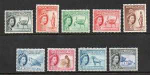 British Solomon Islands - SG# 137 - 145 MNH/MLH     -       Lot 0325206