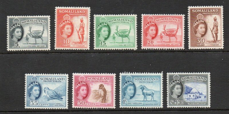 British Solomon Islands - SG# 137 - 145 MNH/MLH     -       Lot 0325206